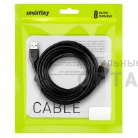 Кабель-удлинитель Smartbuy USB2.0 <Am-->Af> 5,0 m (1/80) Кабель-удлинитель Smartbuy USB2.0 <Am-->Af> 5,0 m (1/80)