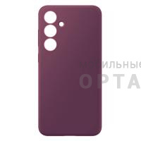 Чехол силикон COVER, бархатная подкладка в упаковке, Tecno Spark 40 Pro, фиолетовый