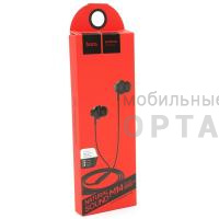 Наушники проводные внутриканальные Hoco Premium M14 с микрофоном, красные