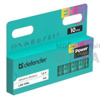 Элемент питания DEFENDER LR6 АА PowerPulse BL10 (10/200) Элемент питания DEFENDER LR6 АА PowerPulse BL10 (10/200)
