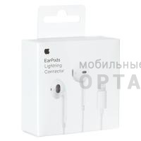 Orig Apple, наушники проводные EarPods with Lightning Connector (MMTN2ZM/A)