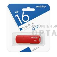 Флешка USB 16 Гб Smartbuy  Clue  красный