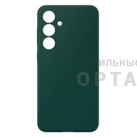 Чехол силикон COVER, бархатная подкладка в упаковке, Tecno Spark G02, зеленый